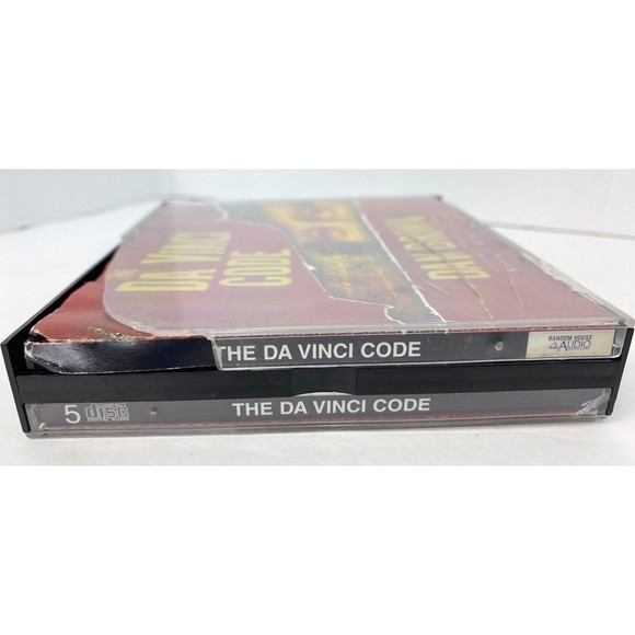 THE DA VINCI CODE A NOVEL DAN BROWN 5 CD Audiobook DAVINCI - Picture 6 of 13